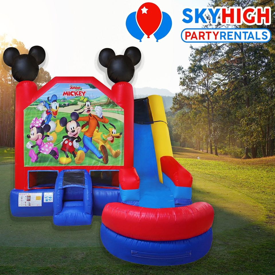 Dallas Cowboy Funhouse - Bounce House with Slide - Dallas Party Rental