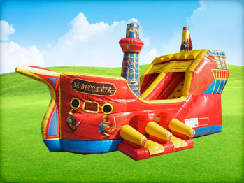 pirate ship bounce