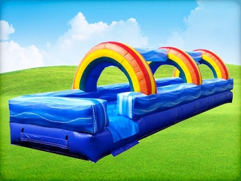 slip and slide rainbow