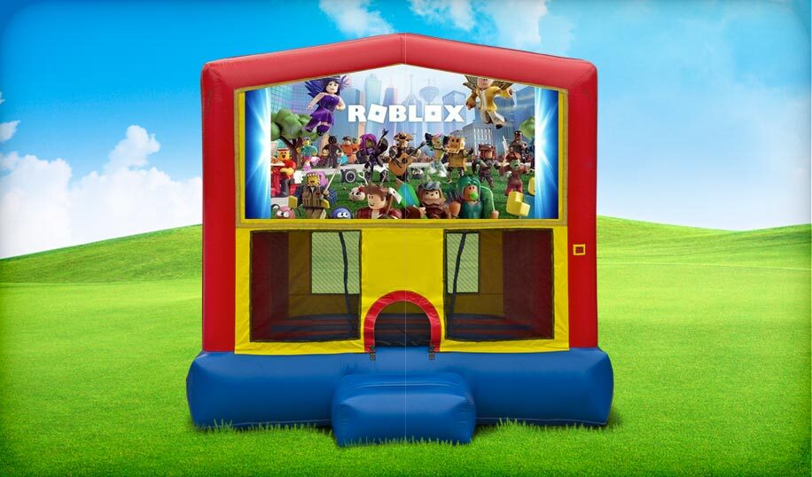 Houston Roblox Bounce House Rentals Sky High Party Rentals - roblox bounce